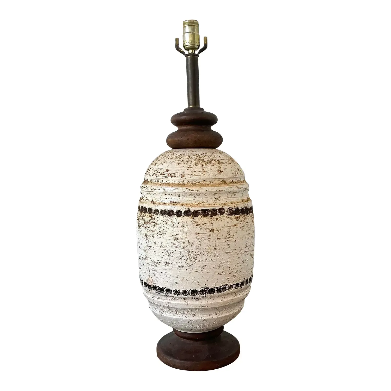 Vintage MCM Lava Glaze Lamp — additional photo 1