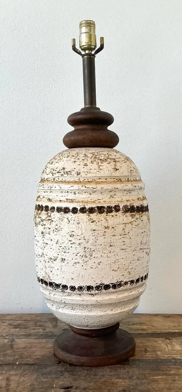 Vintage MCM Lava Glaze Lamp — additional photo 7