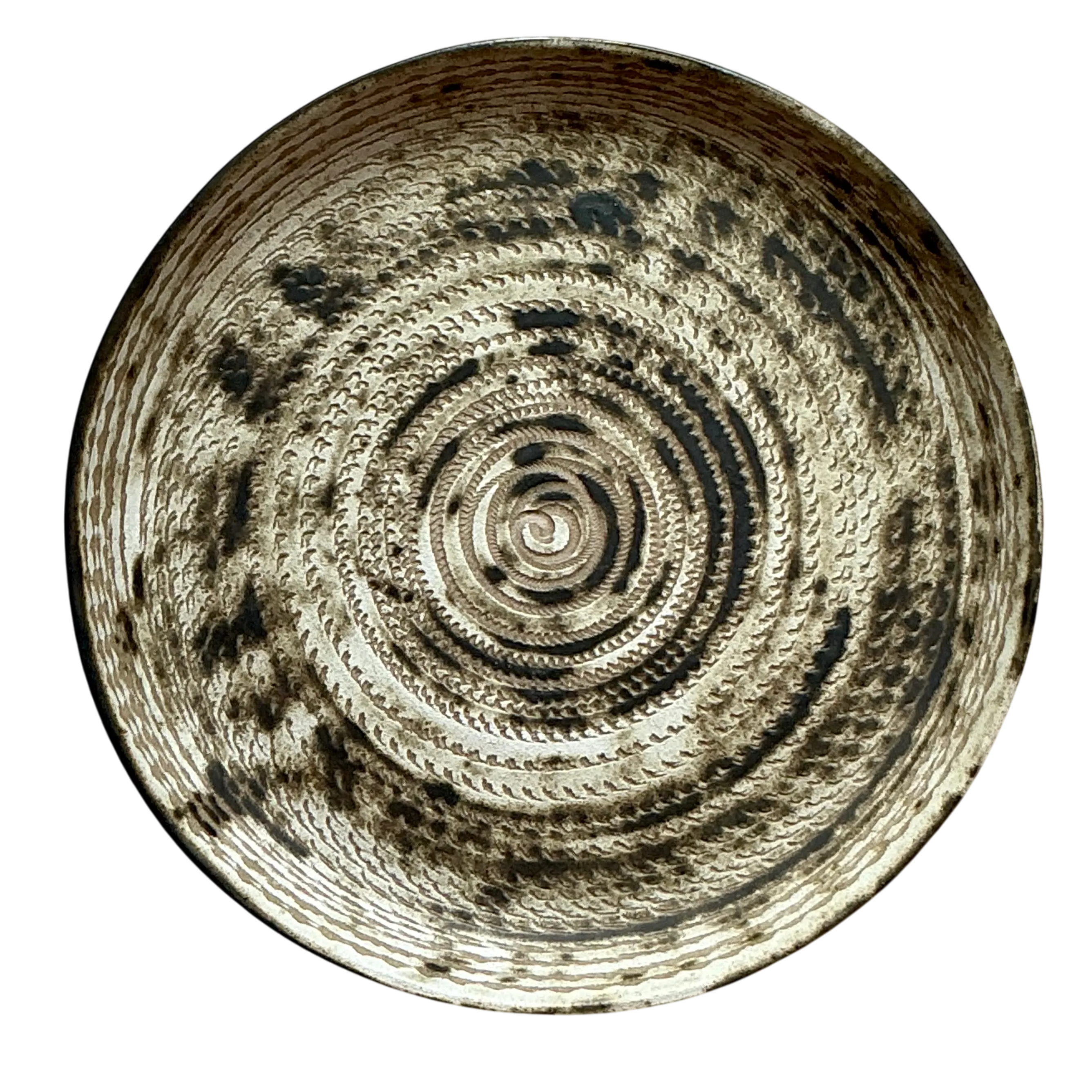 Vintage MCM Martz Studio Pottery Plate 