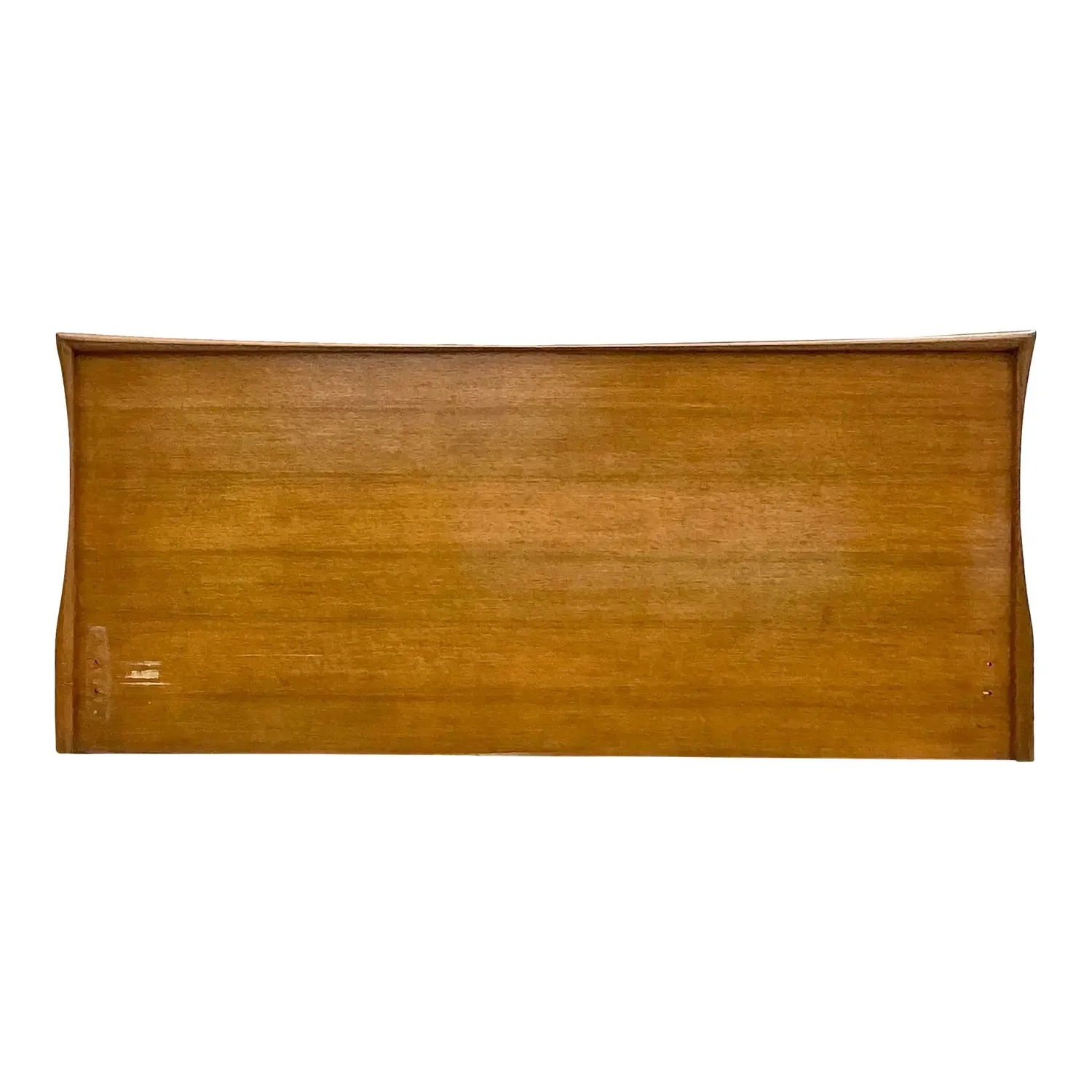 Vintage MCM Plank King Headboard — additional photo 1