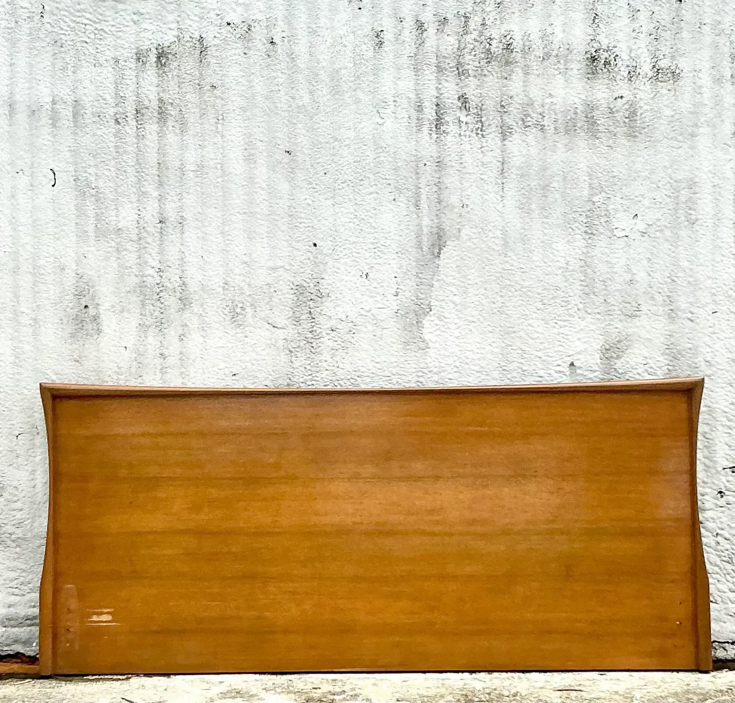 Vintage MCM Plank King Headboard — additional photo 4