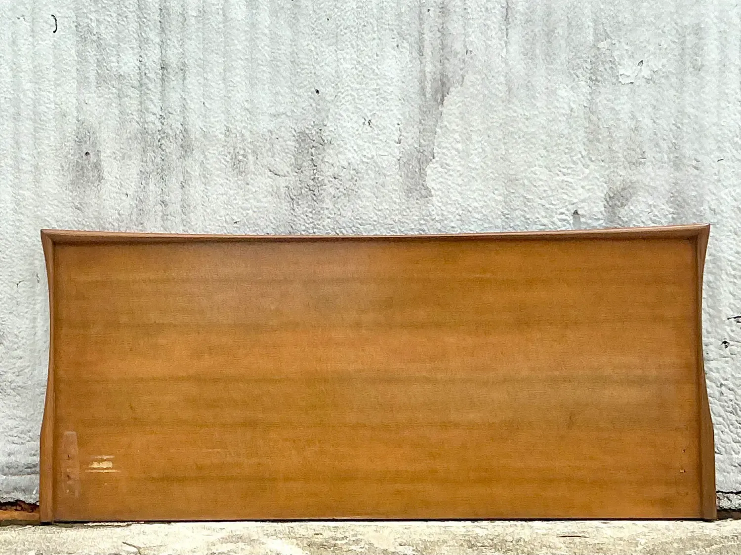 Vintage MCM Plank King Headboard — additional photo 5