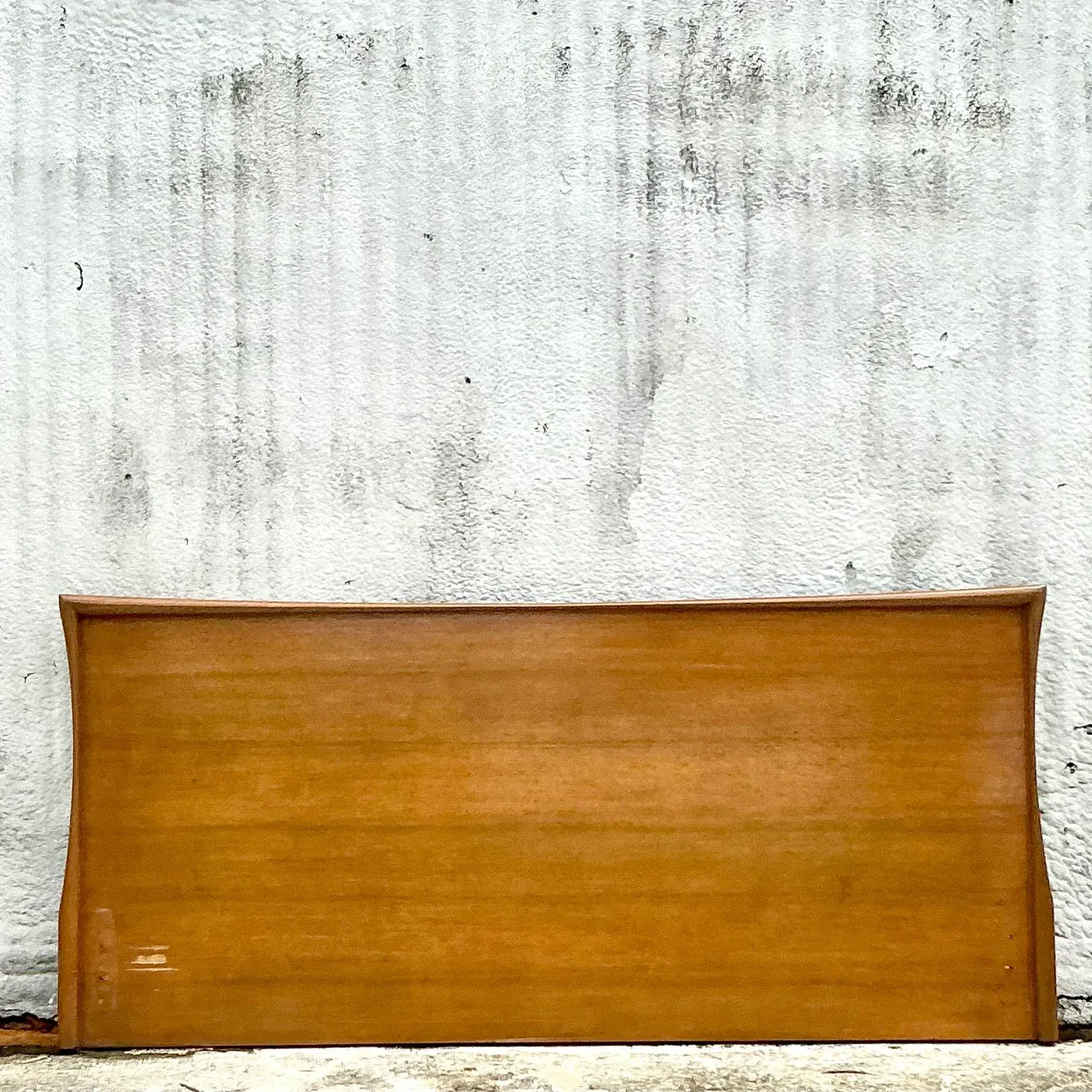 Vintage MCM Plank King Headboard — additional photo 8