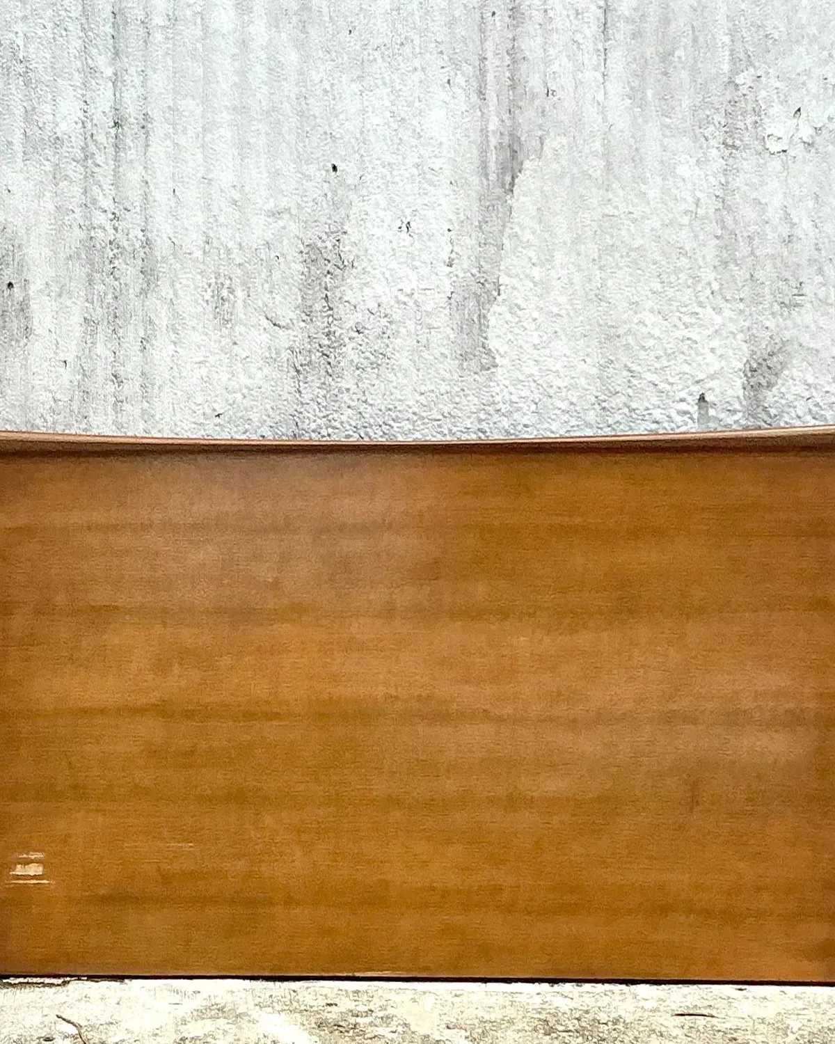 Vintage MCM Plank King Headboard — additional photo 8