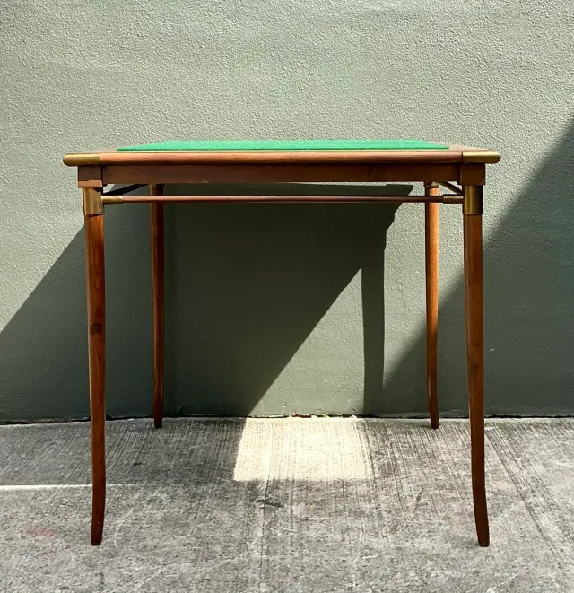 Vintage MCM Reversible Top Game Table — additional photo 1