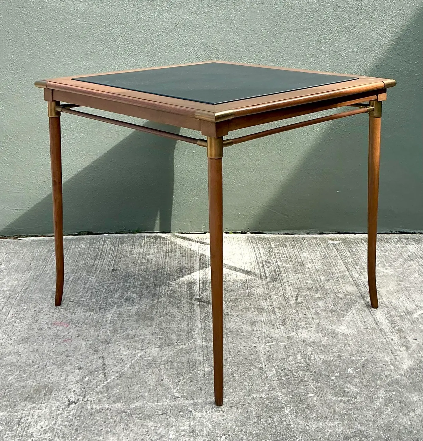 Vintage MCM Reversible Top Game Table — additional photo 3