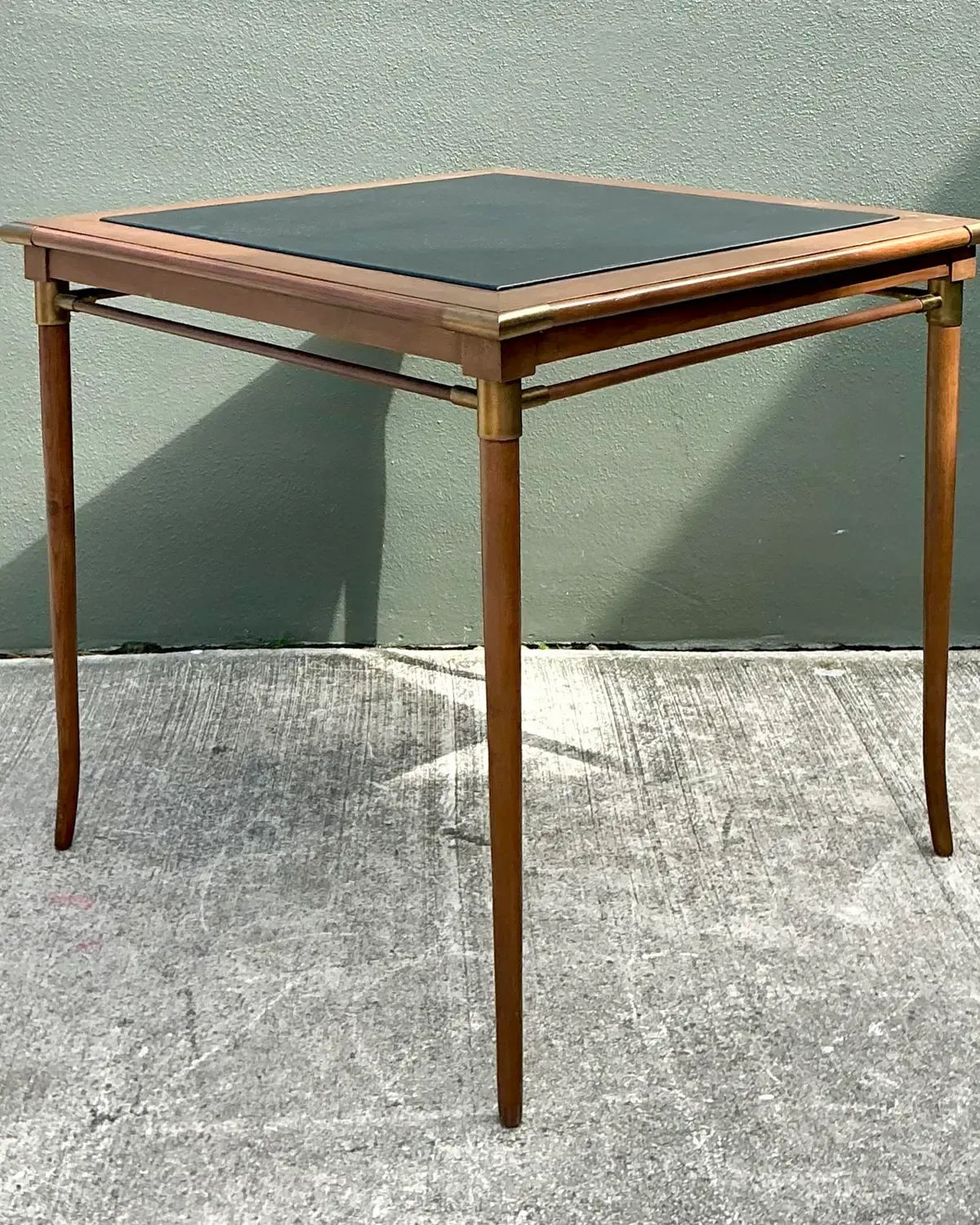 Vintage MCM Reversible Top Game Table — additional photo 2