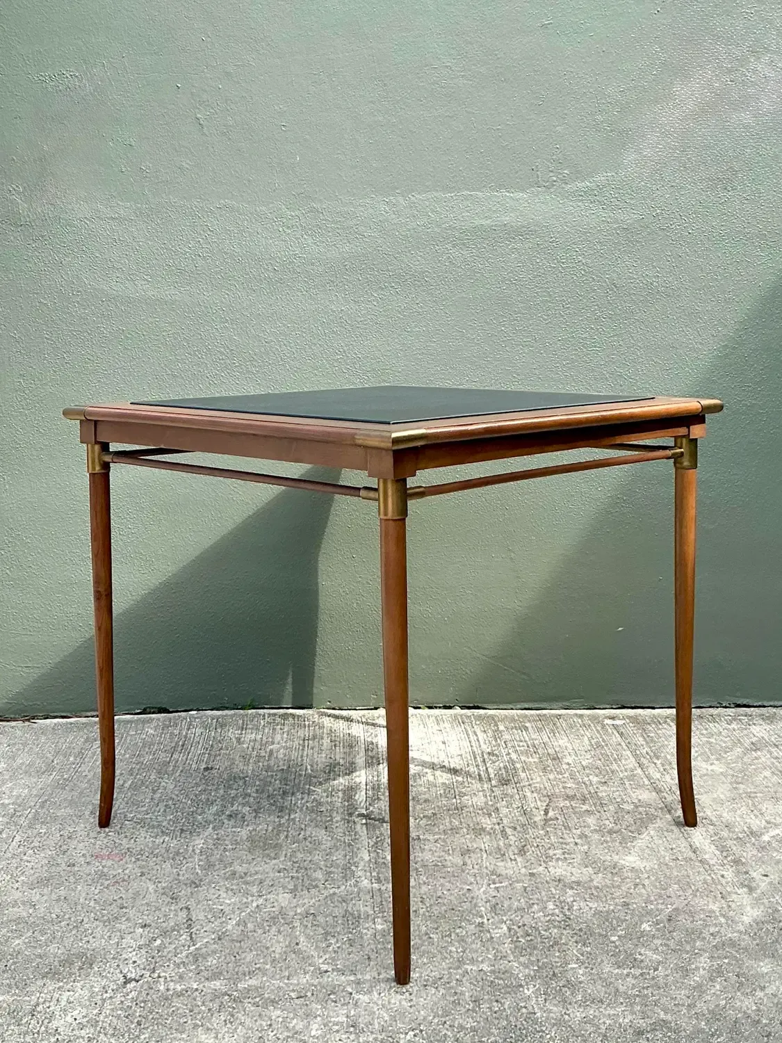 Vintage MCM Reversible Top Game Table — additional photo 4