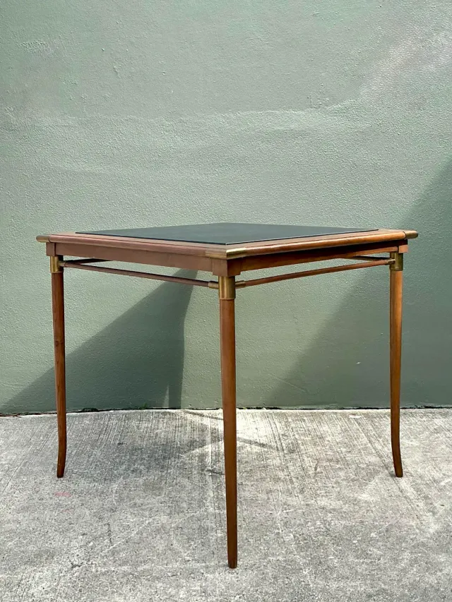 Vintage MCM Reversible Top Game Table — additional photo 5