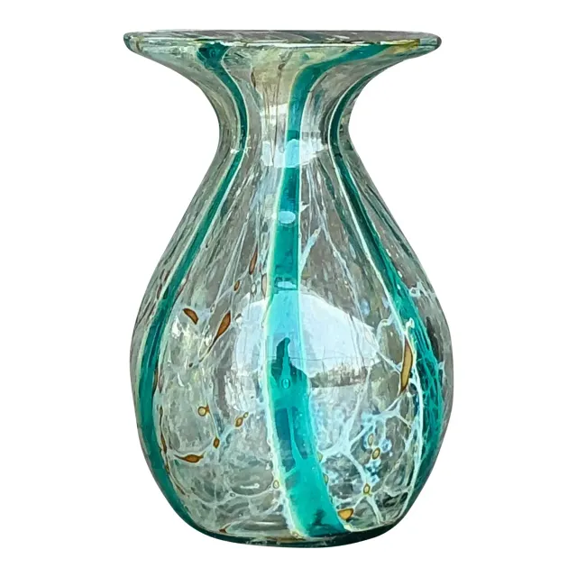 Vintage Mdina Malta Glass Vase — additional photo 1