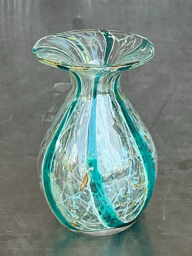 Vintage Mdina Malta Glass Vase — additional photo 4