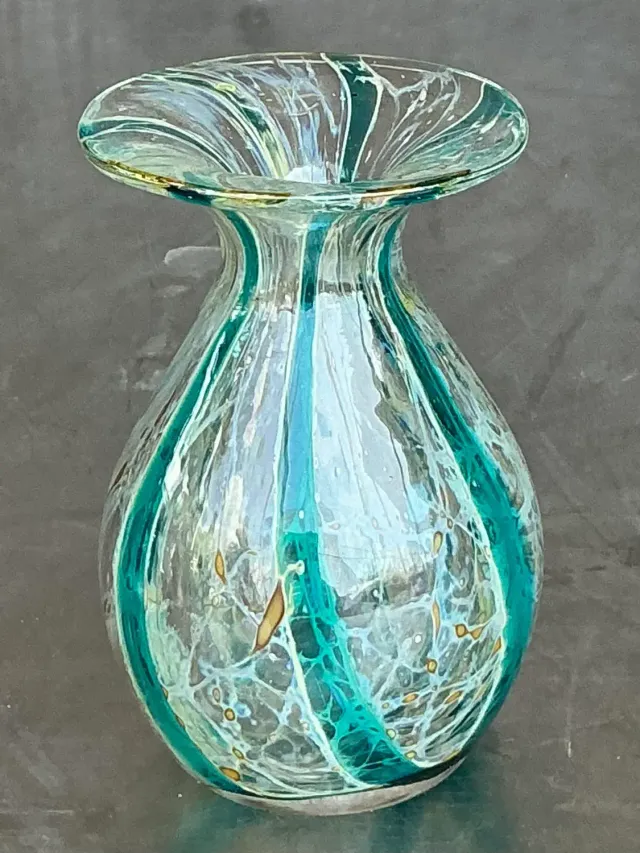 Vintage Mdina Malta Glass Vase — additional photo 5