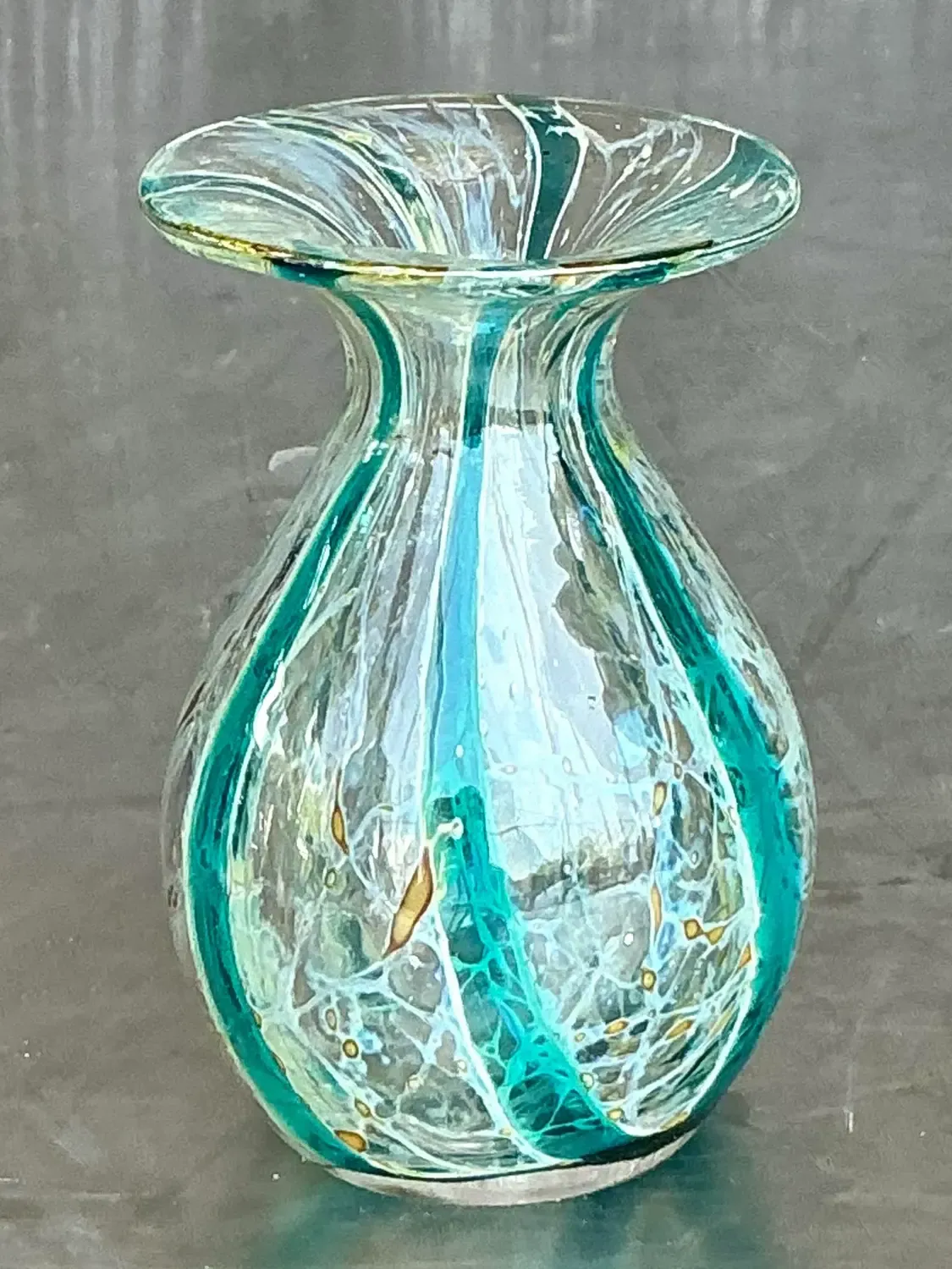 Vintage Mdina Malta Glass Vase — additional photo 6
