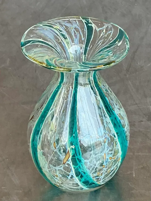 Vintage Mdina Malta Glass Vase — additional photo 7