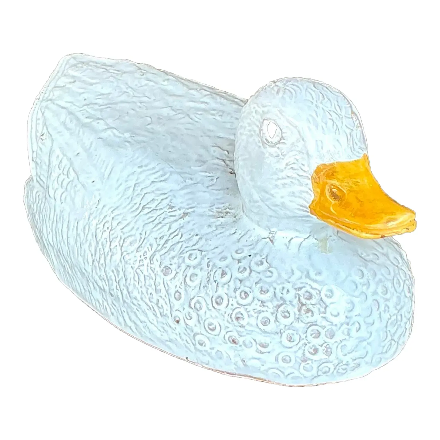 Vintage Mid-Century Modern Raymor Glazed Ceramic Duck — additional photo 1