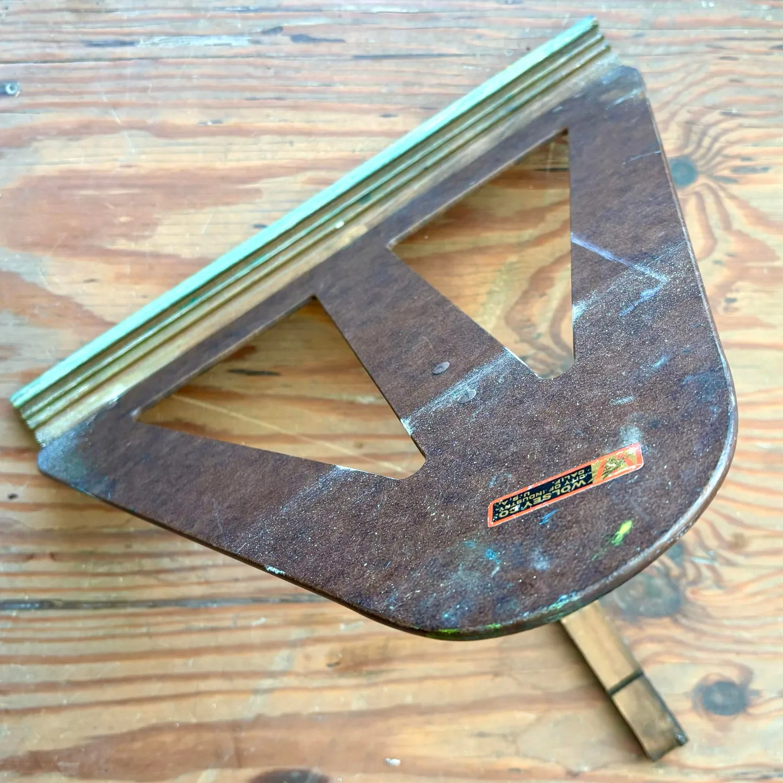 Vintage Mid-Century Modern Wolsey Masonite Table Top Easel — additional photo 4