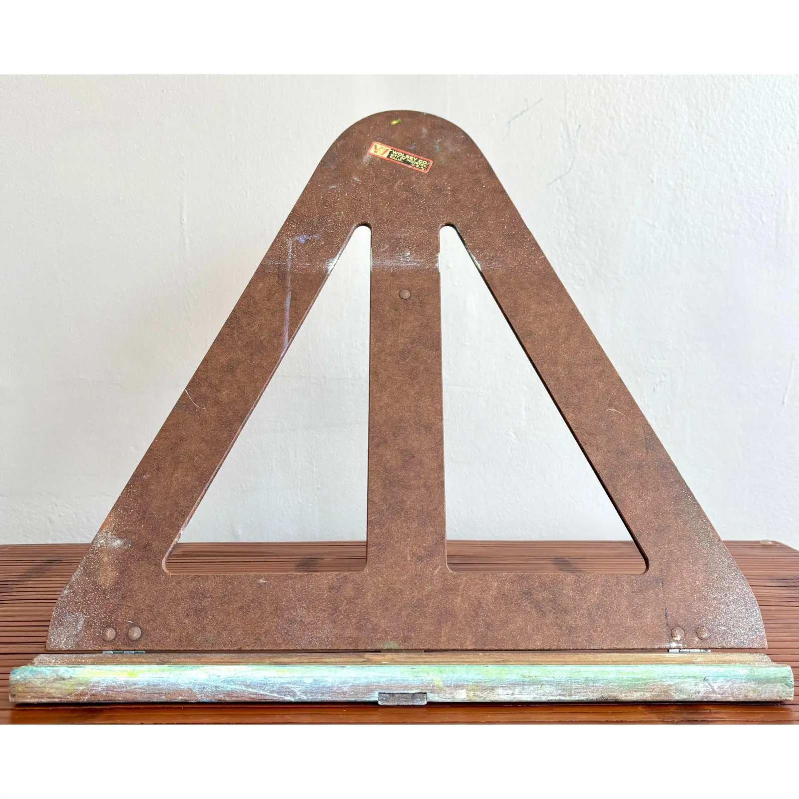 Vintage Mid-Century Modern Wolsey Masonite Table Top Easel — additional photo 6
