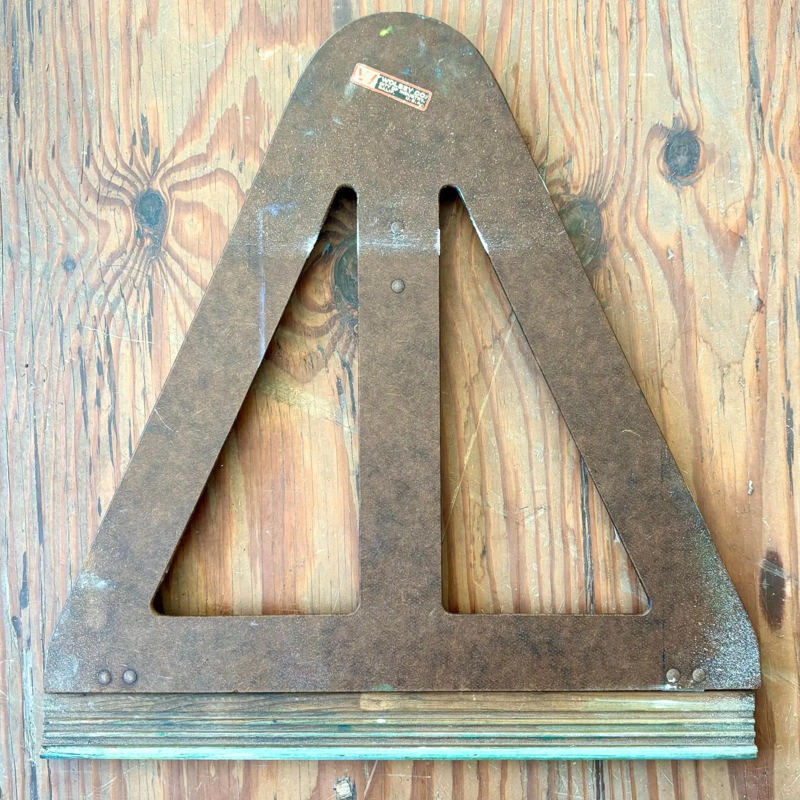 Vintage Mid-Century Modern Wolsey Masonite Table Top Easel — additional photo 7