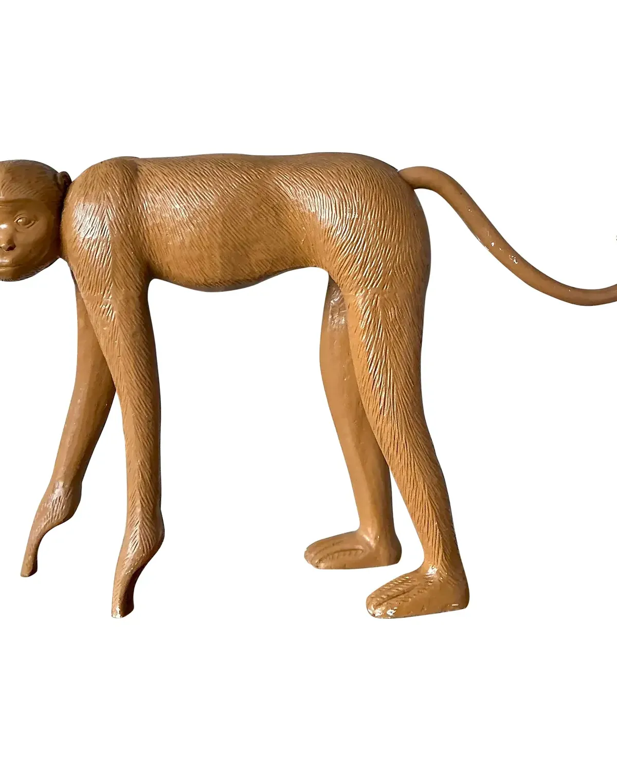Vintage Molded Resin Monkey