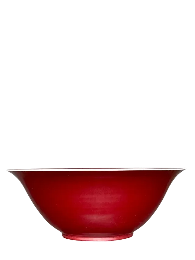 Vintage Monumental Boho Sang De Bouf Bowl — additional photo 2