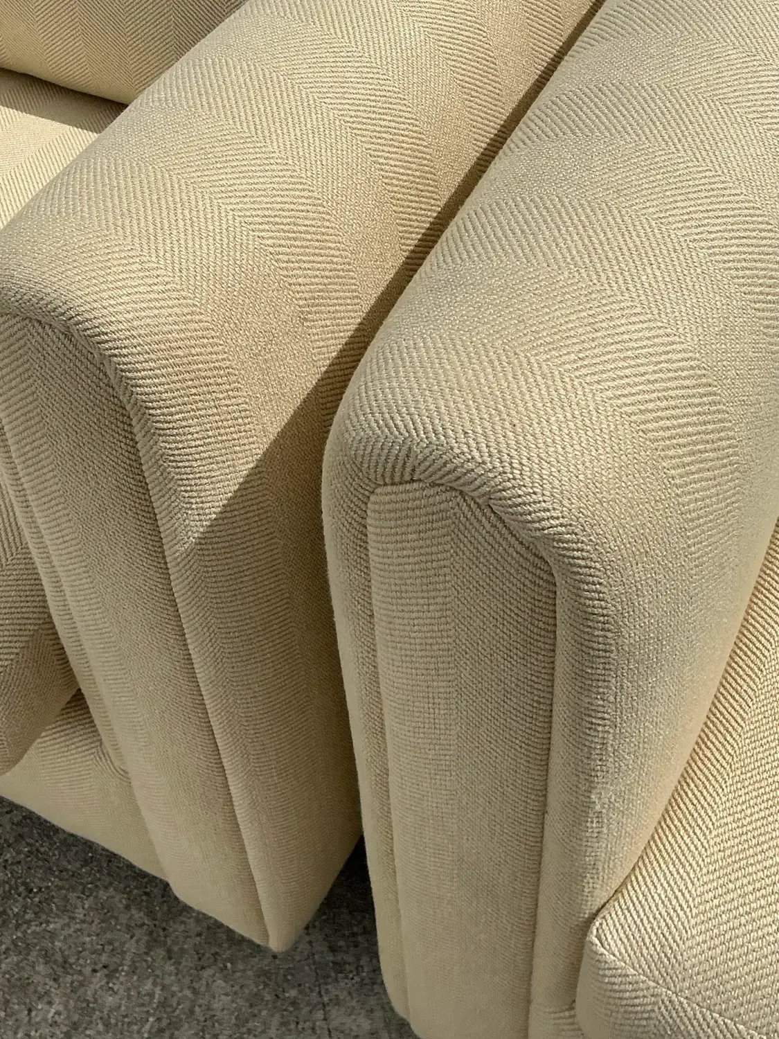 Vintage Monumental Lounge Chairs After Charles Pfister for Knoll — additional photo 7
