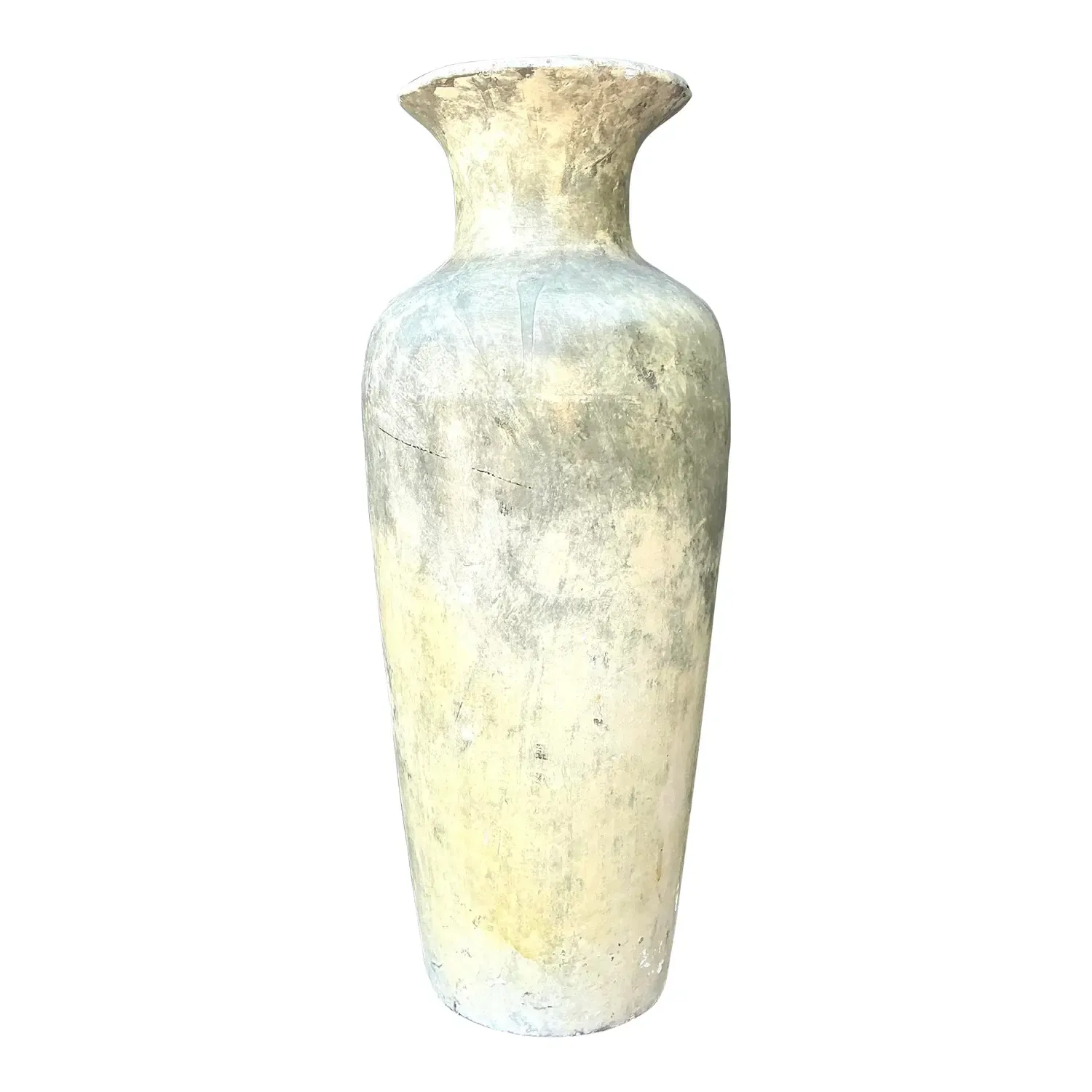 Vintage Mottled Plaster Vase — additional photo 1