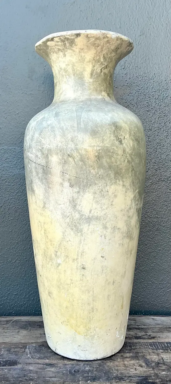 Vintage Mottled Plaster Vase — additional photo 5