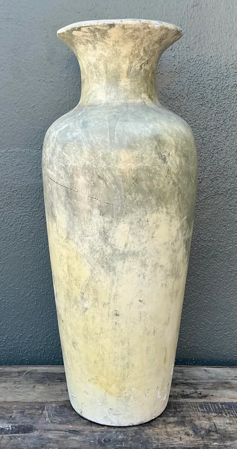 Vintage Mottled Plaster Vase — additional photo 6