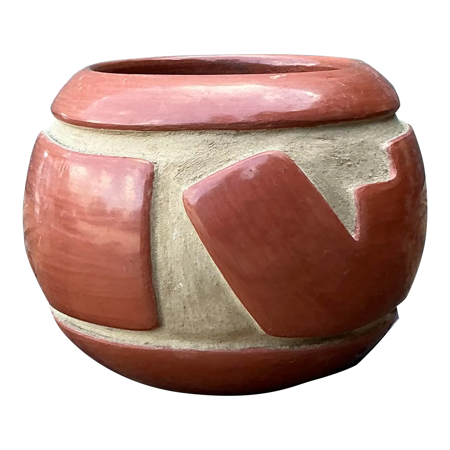 Vintage Native American Red Clay Original Pottery