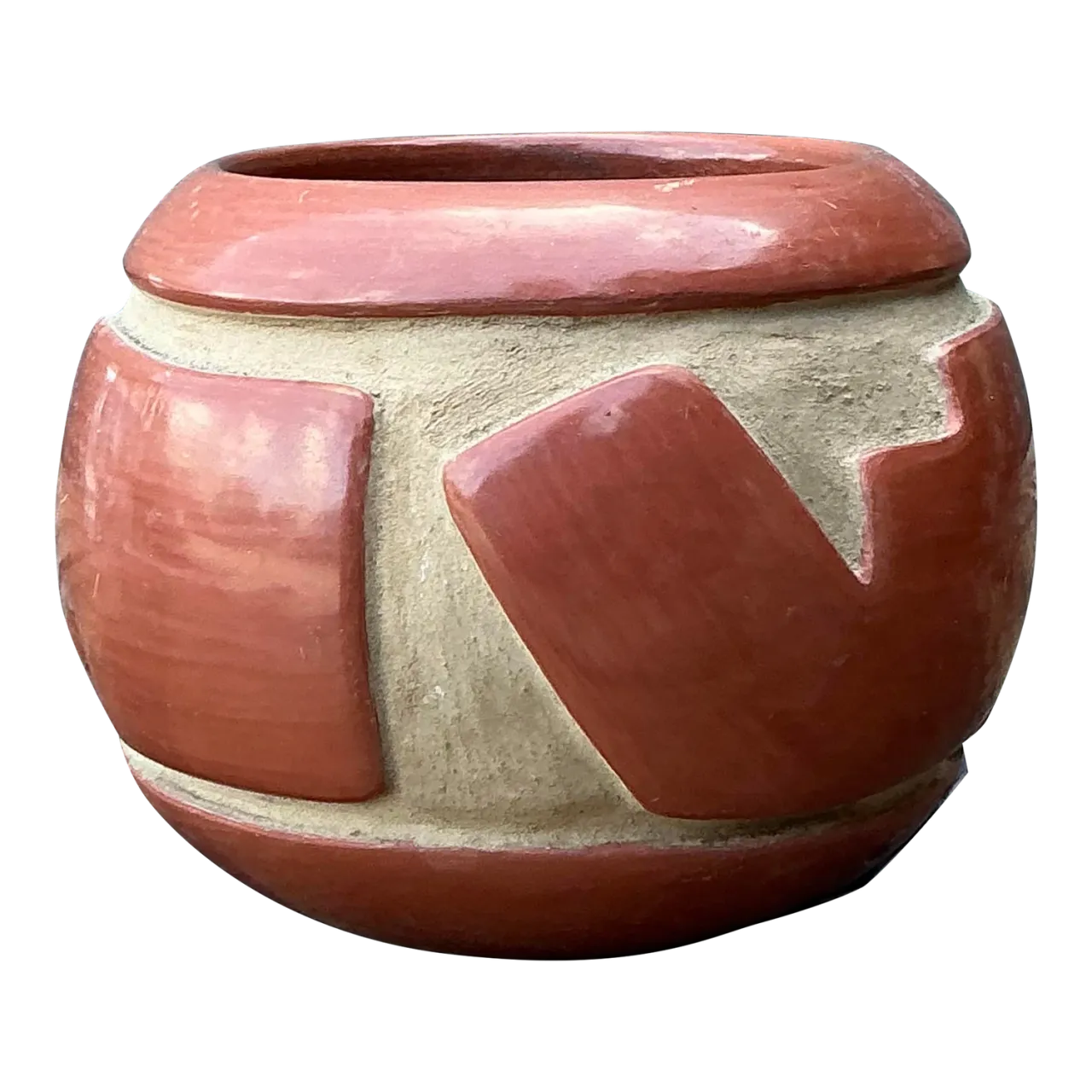 Vintage Native American Red Clay Original Pottery