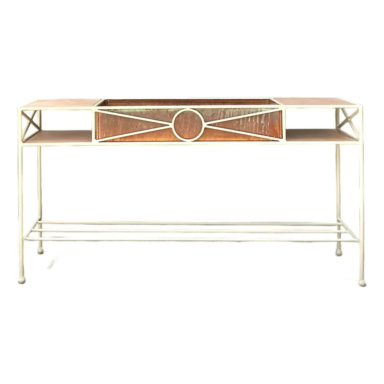 Vintage Neoclassical Copper Dry Sink