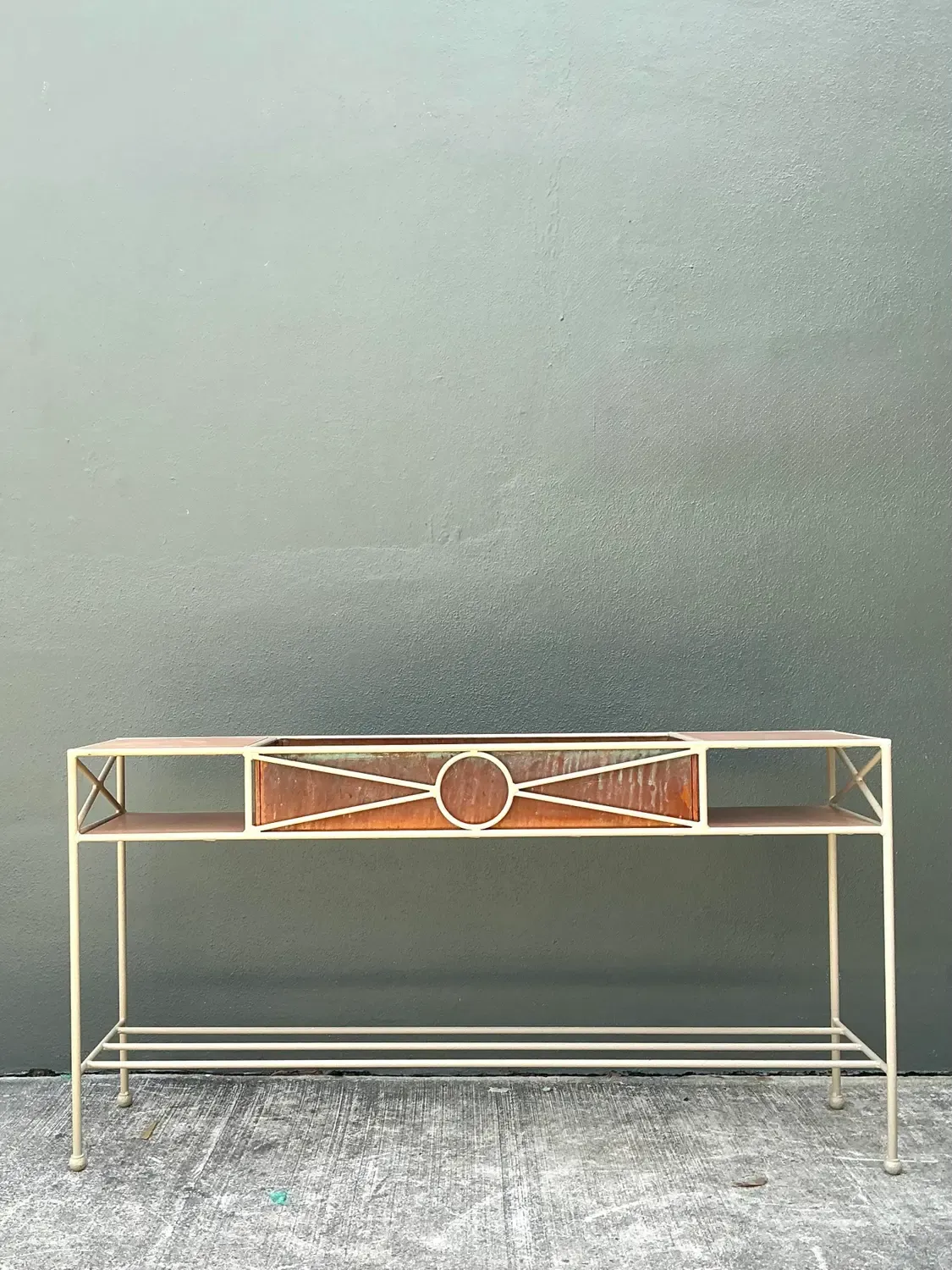 Vintage Neoclassical Copper Dry Sink — additional photo 3