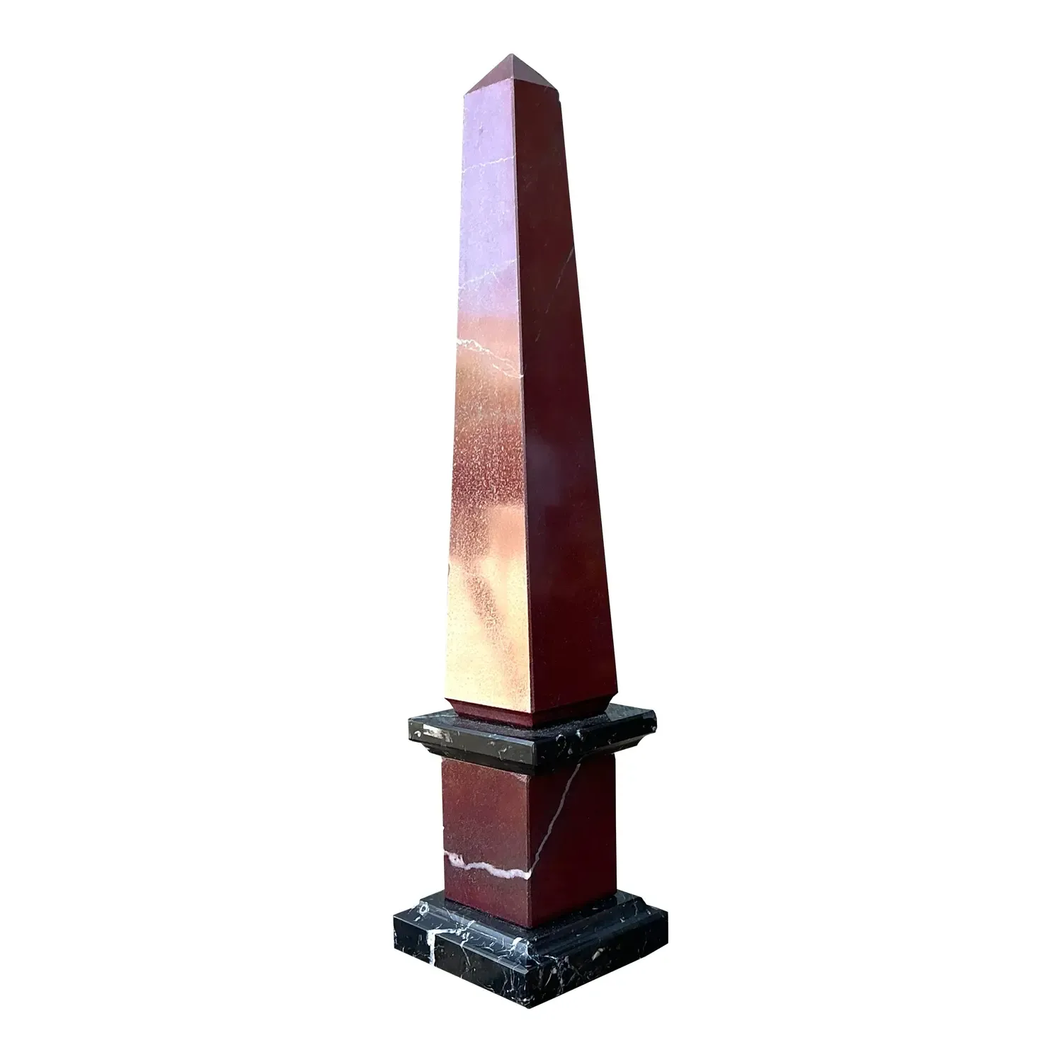 Vintage Neoclassical Stone Obelisk — additional photo 1
