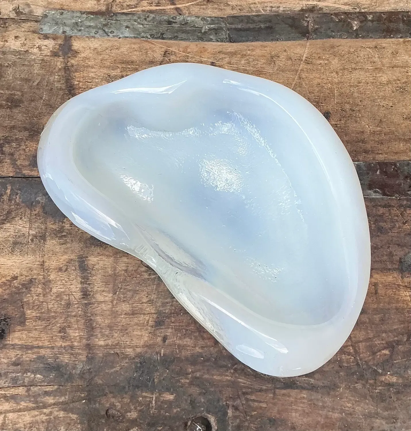 Vintage Opalescent Glass Bowl — additional photo 2