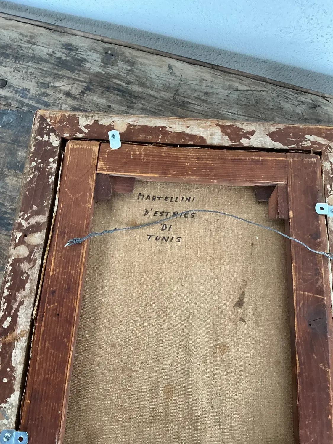 Vintage Original 19th Century Oil Portrait on Canvas — additional photo 5