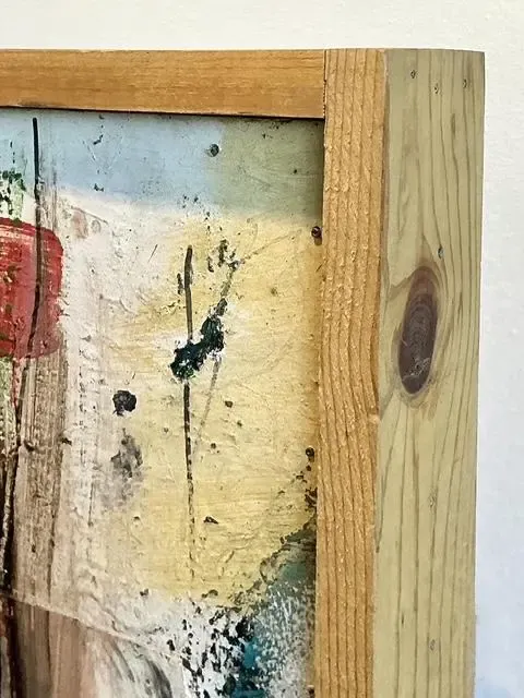 Vintage Original Abstract Oil on Canvas — additional photo 5