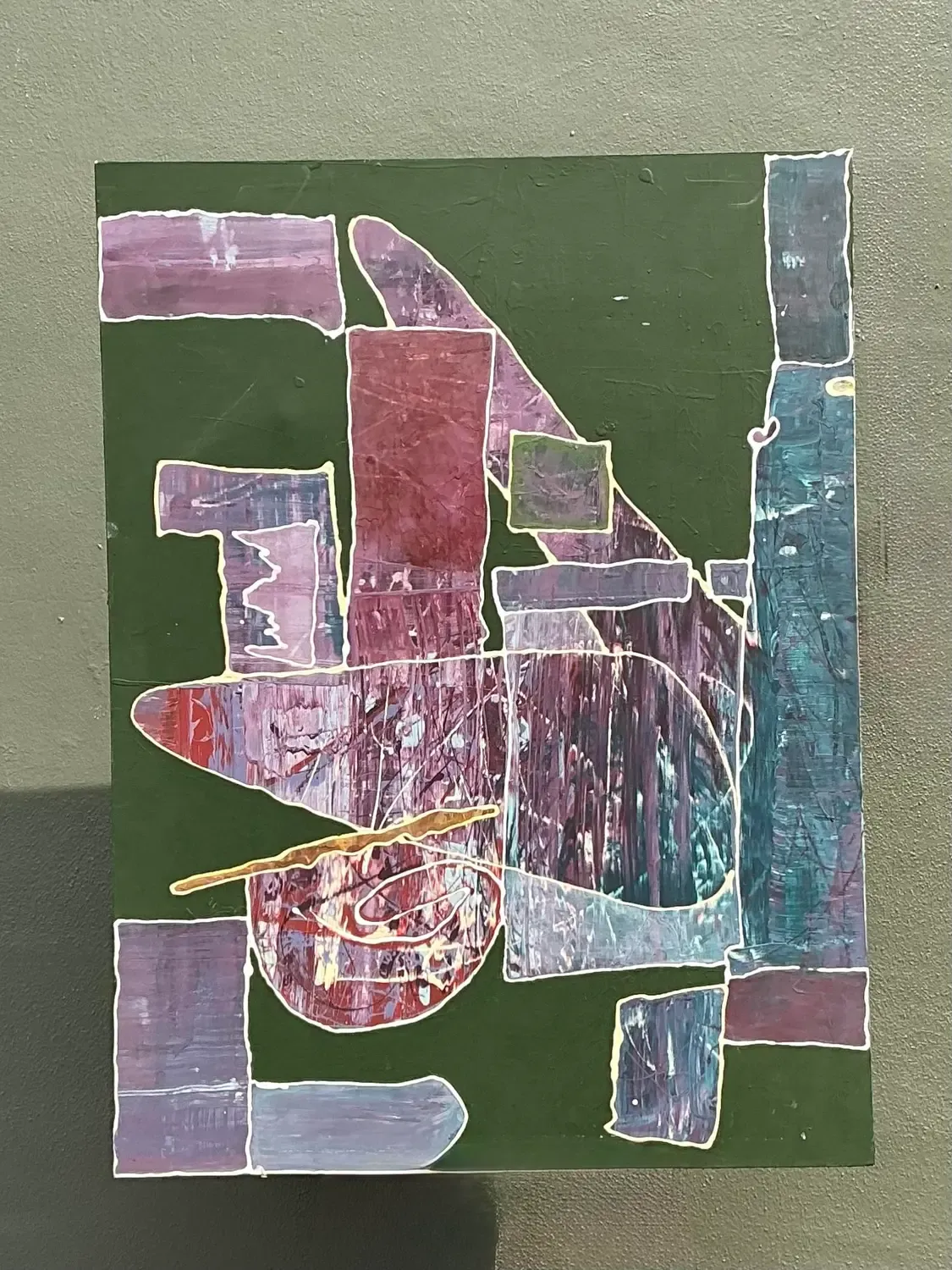 Vintage Original Abstract on Canvas — additional photo 6
