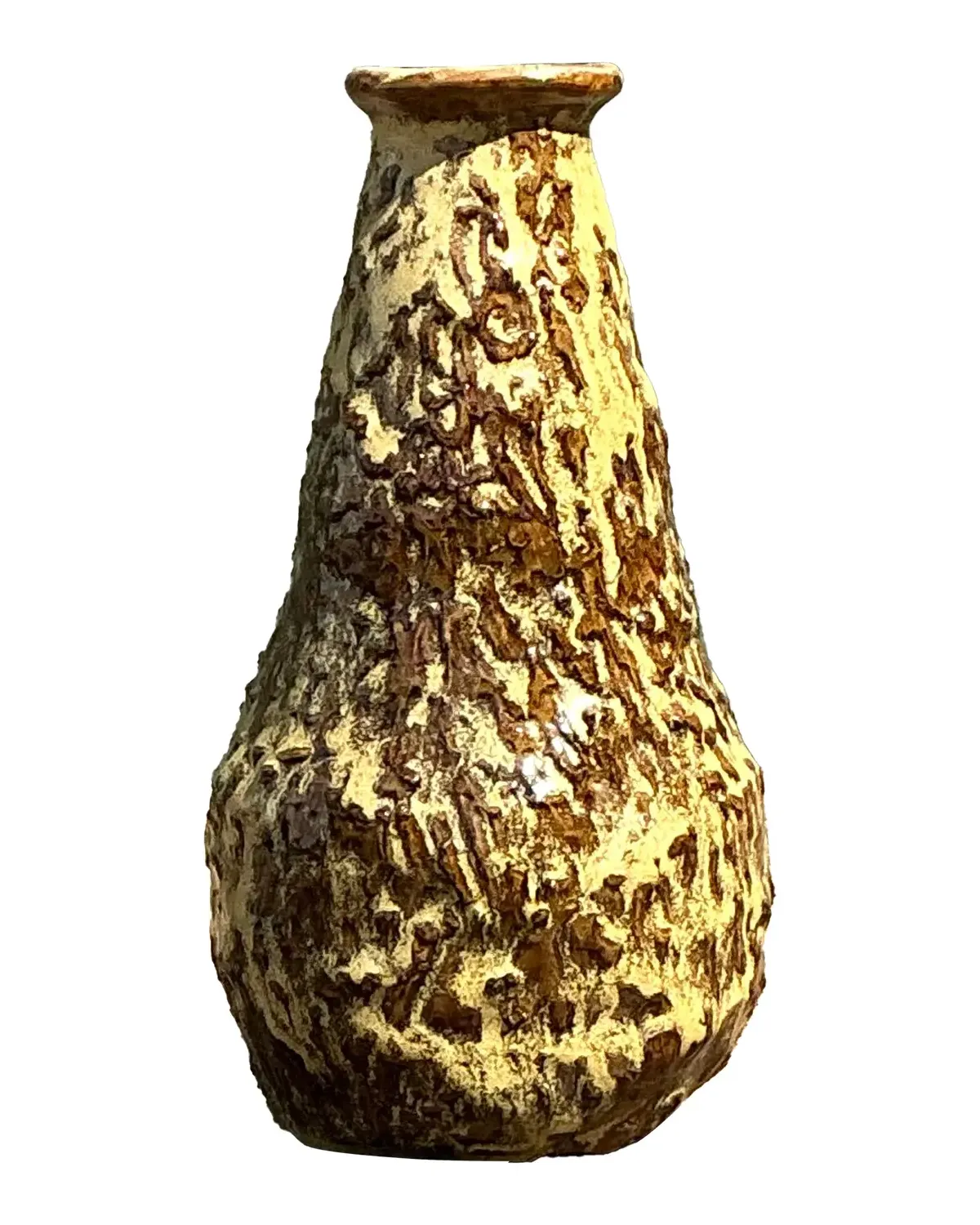 Vintage Original Drip Glaze Vase