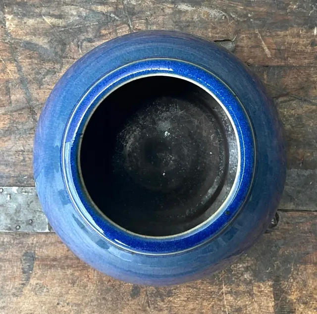 Vintage Original Glazed Studio Pottery Bowl — additional photo 1