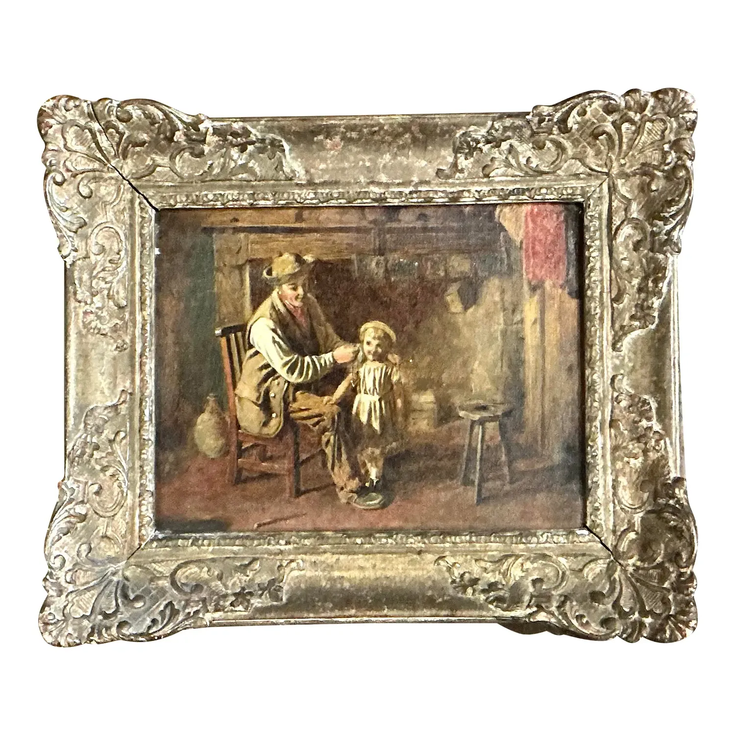 Vintage Original Oil on Canvas — additional photo 1