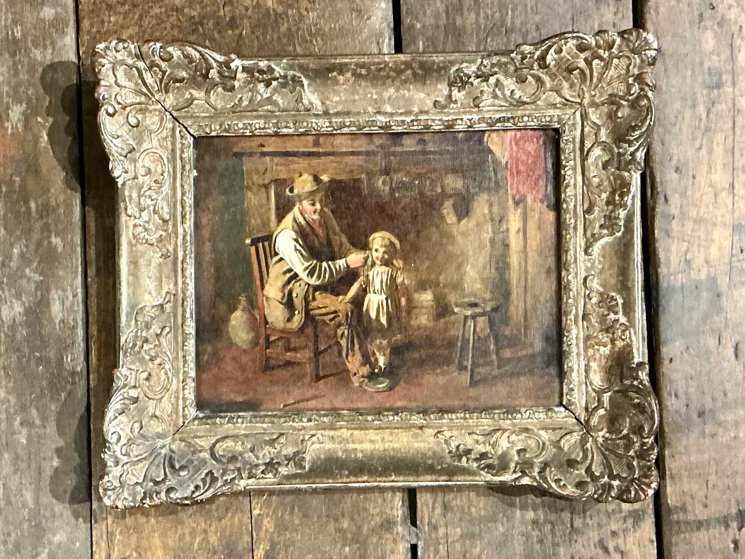 Vintage Original Oil on Canvas — additional photo 3