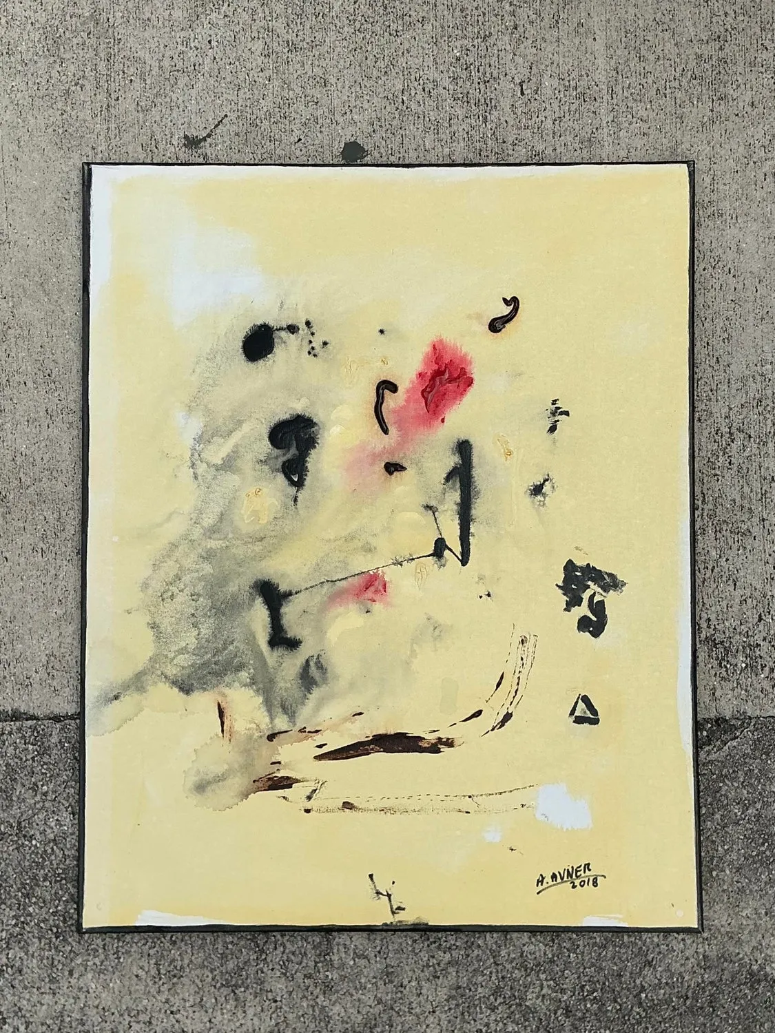 Vintage Original Oil Painting on Canvas — additional photo 2