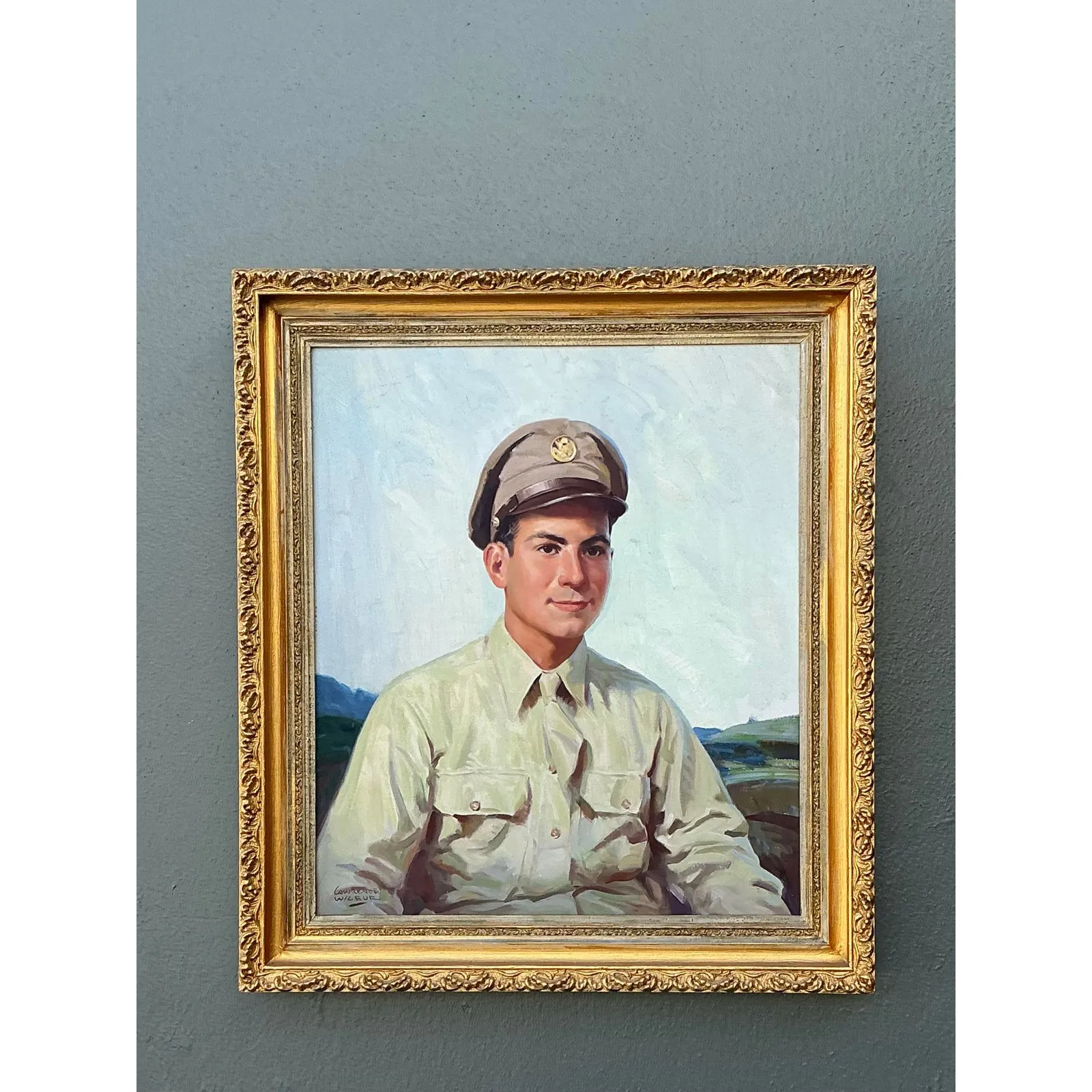 Vintage Original Portrait of Man in Uniform — additional photo 1