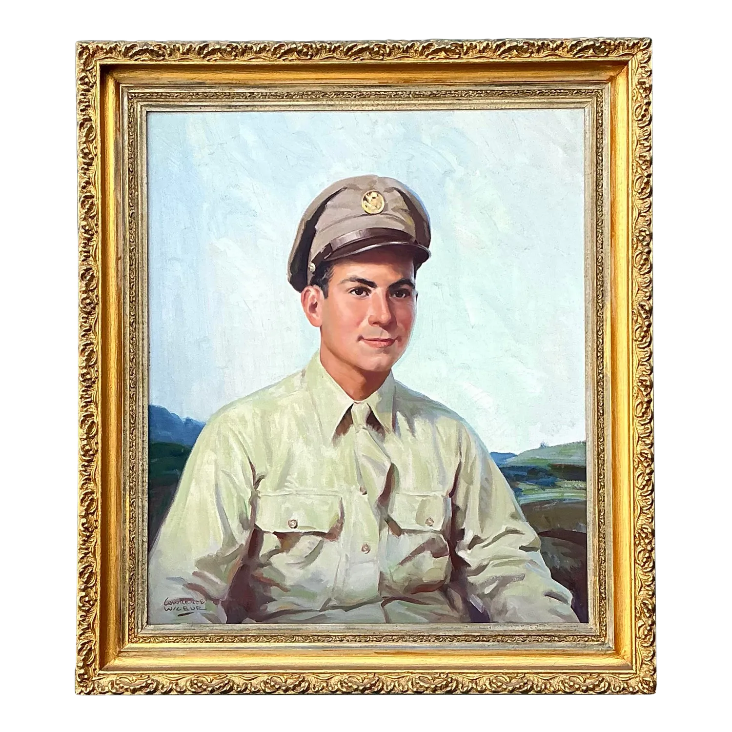 Vintage Original Portrait of Man in Uniform — additional photo 2