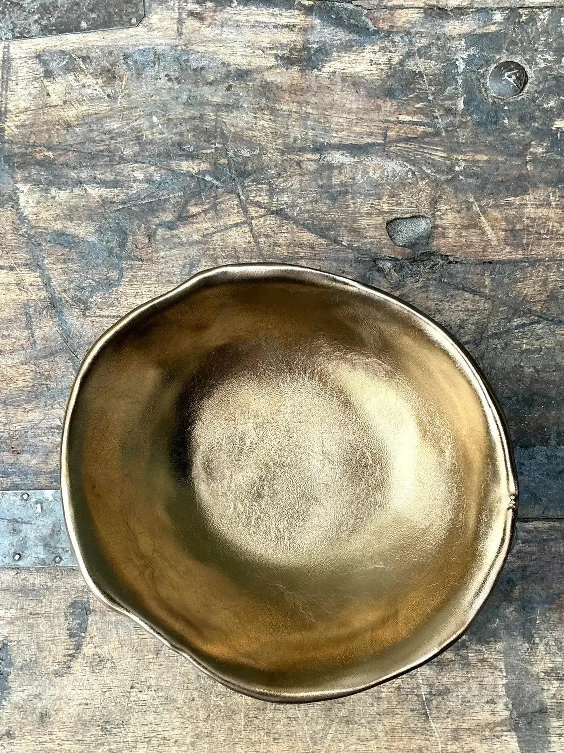 Vintage Original Slab Built Studio Pottery Bowl — additional photo 3