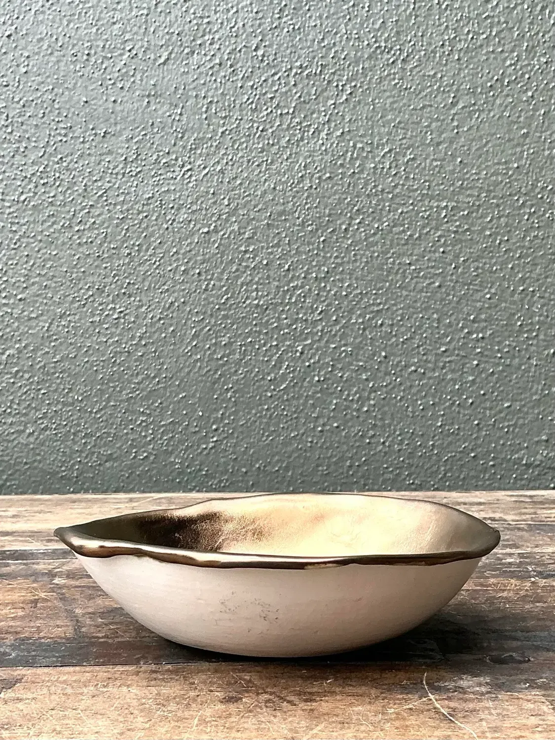 Vintage Original Slab Built Studio Pottery Bowl — additional photo 8