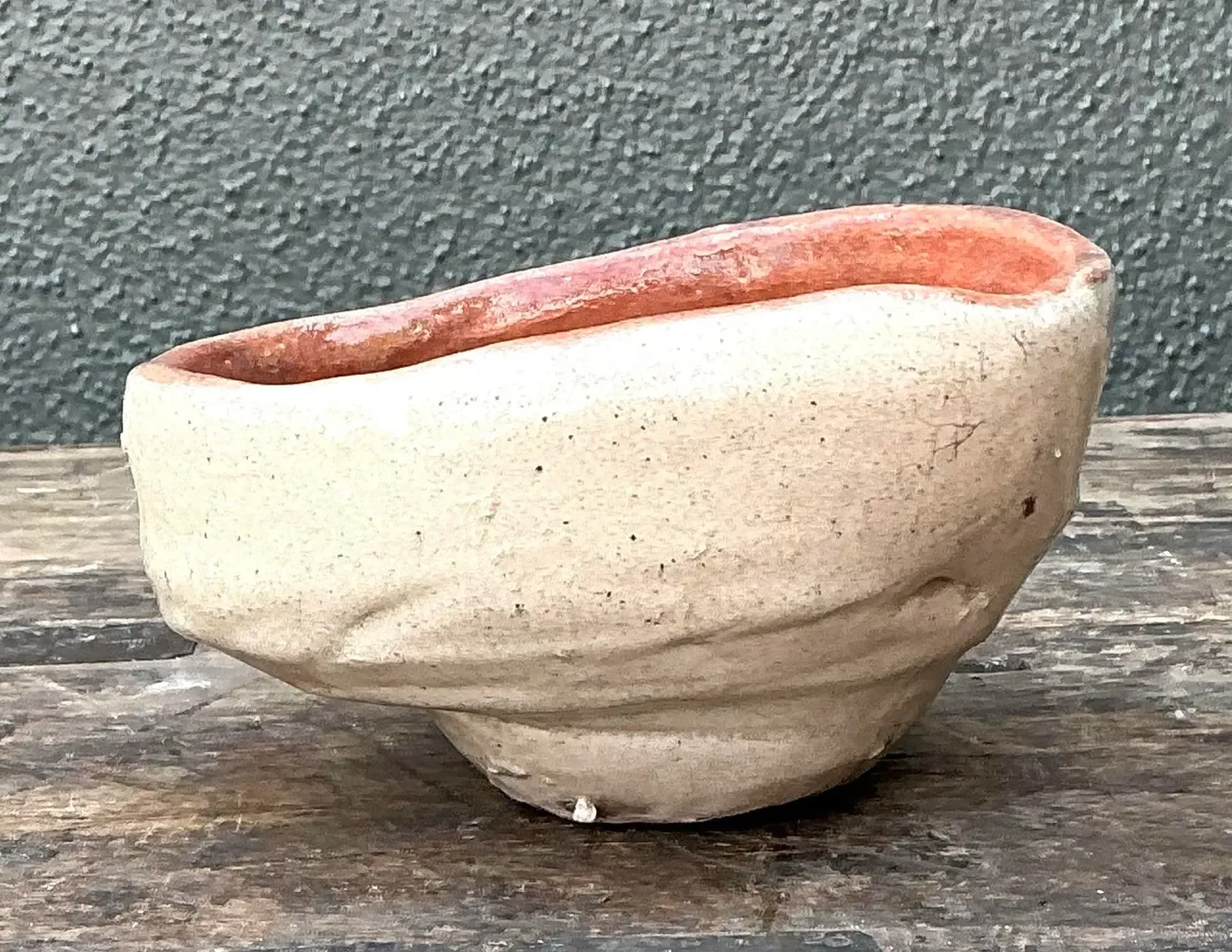 Vintage Original Studio Pottery Biomorphic Bowl — additional photo 3