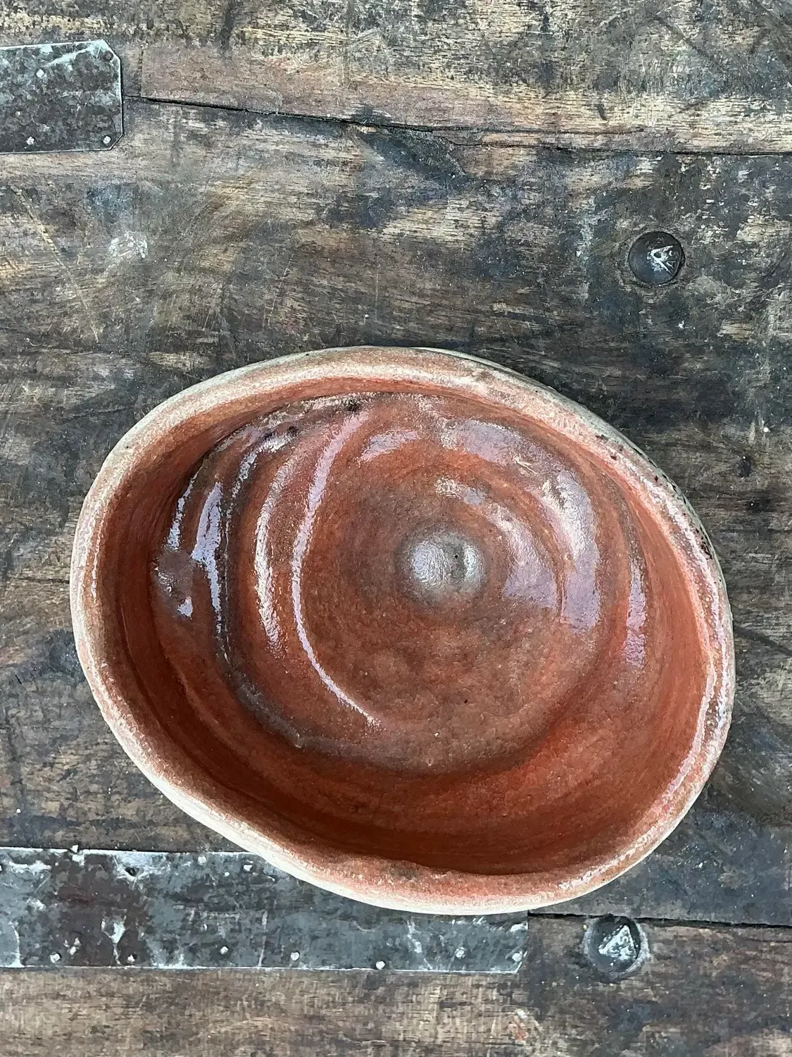 Vintage Original Studio Pottery Biomorphic Bowl — additional photo 4