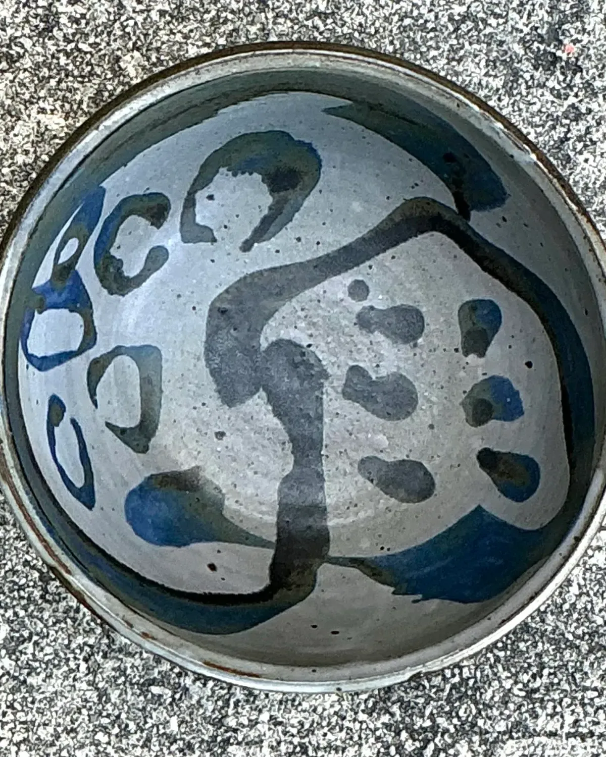 Vintage Original Studio Pottery Bowl - Pottery, 6W x 3H — additional photo 8