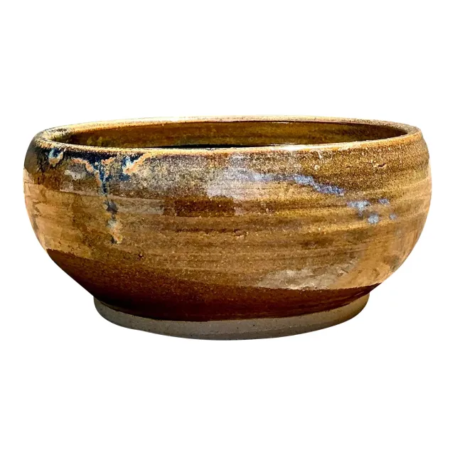 Vintage Original Studio Pottery Bowl - Pottery, 6W x 2.5H — additional photo 1
